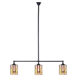 Tiffany T-Lampe 3 Lichter Tuschinski Triangle