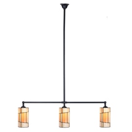Tiffany T-Lampe 3 Lichter Roundabout
