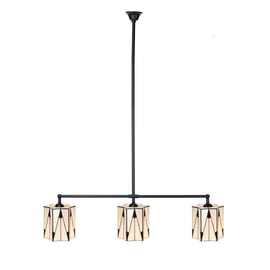 Tiffany T-Lampe 3 Lichter French Art Deco
