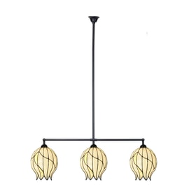 Tiffany T-Lampe 3 Lichter Nature Open