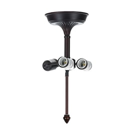 Tiffany Fitting for Extended Ceiling Lamp 4 x E-27  