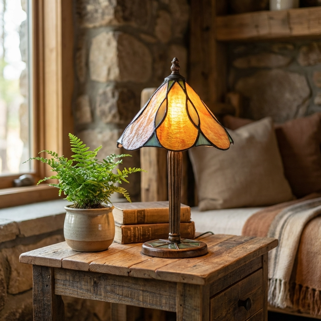 Lampe de table Tiffany Gaudi