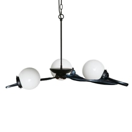 3 lichts Kroonluchter Lovely met Bol 
