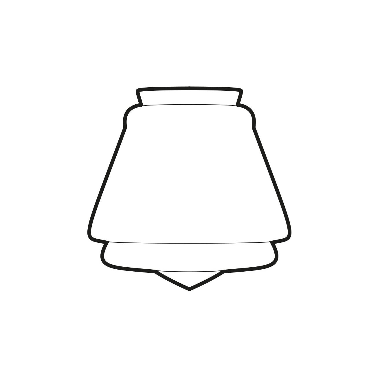 Glaskappe Komeet