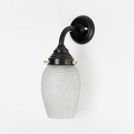 Outdoor lamp - Wall lamp Flower Yard Curve Black