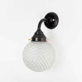 Lampe d'extérieur - Applique Nouveau Romance Curve Noir
