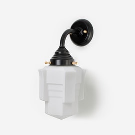 Buitenlamp - Wandlamp Apollo Curve Zwart