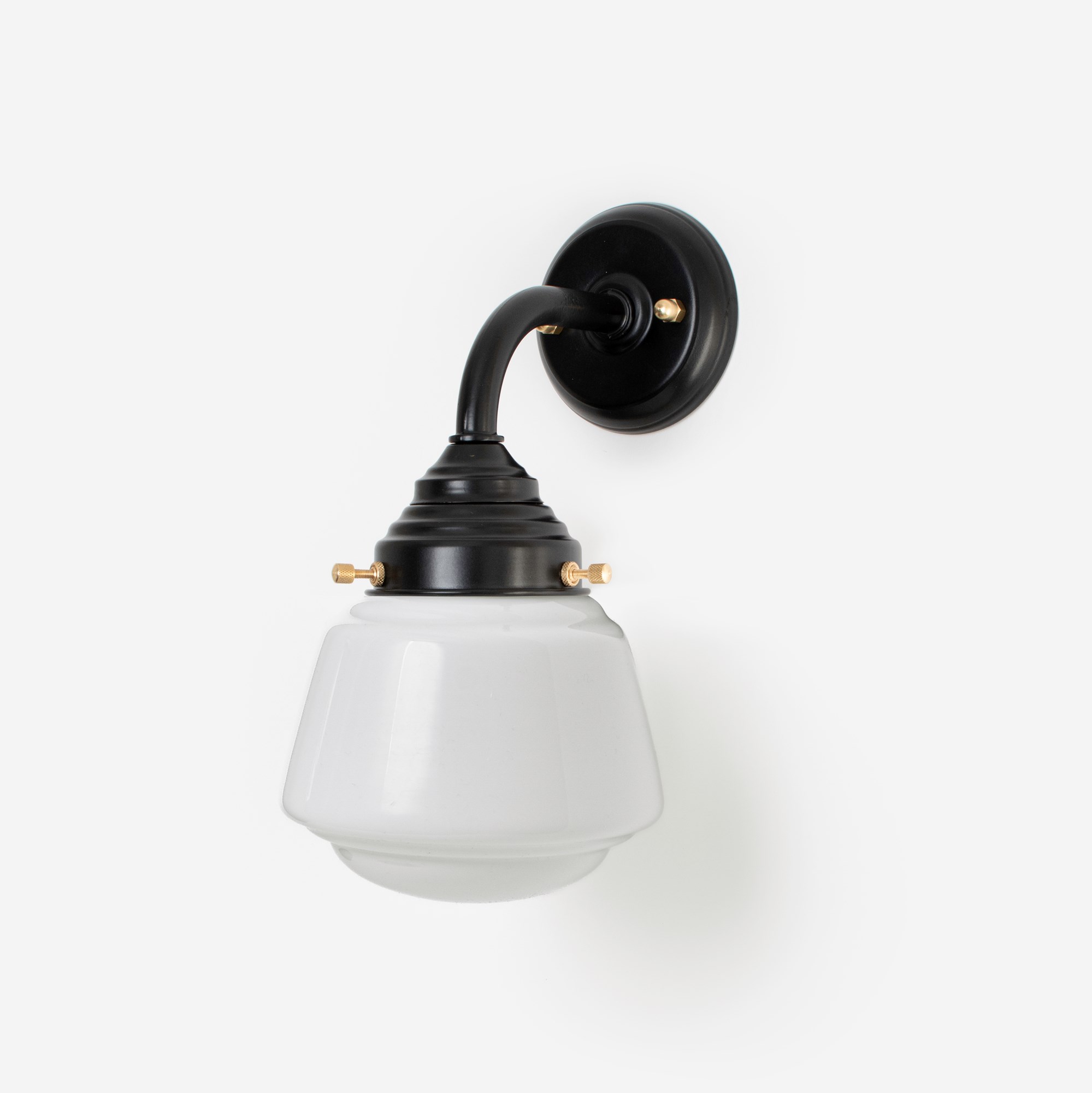 Outdoor lamp - Wall lamp High Button Curve Black