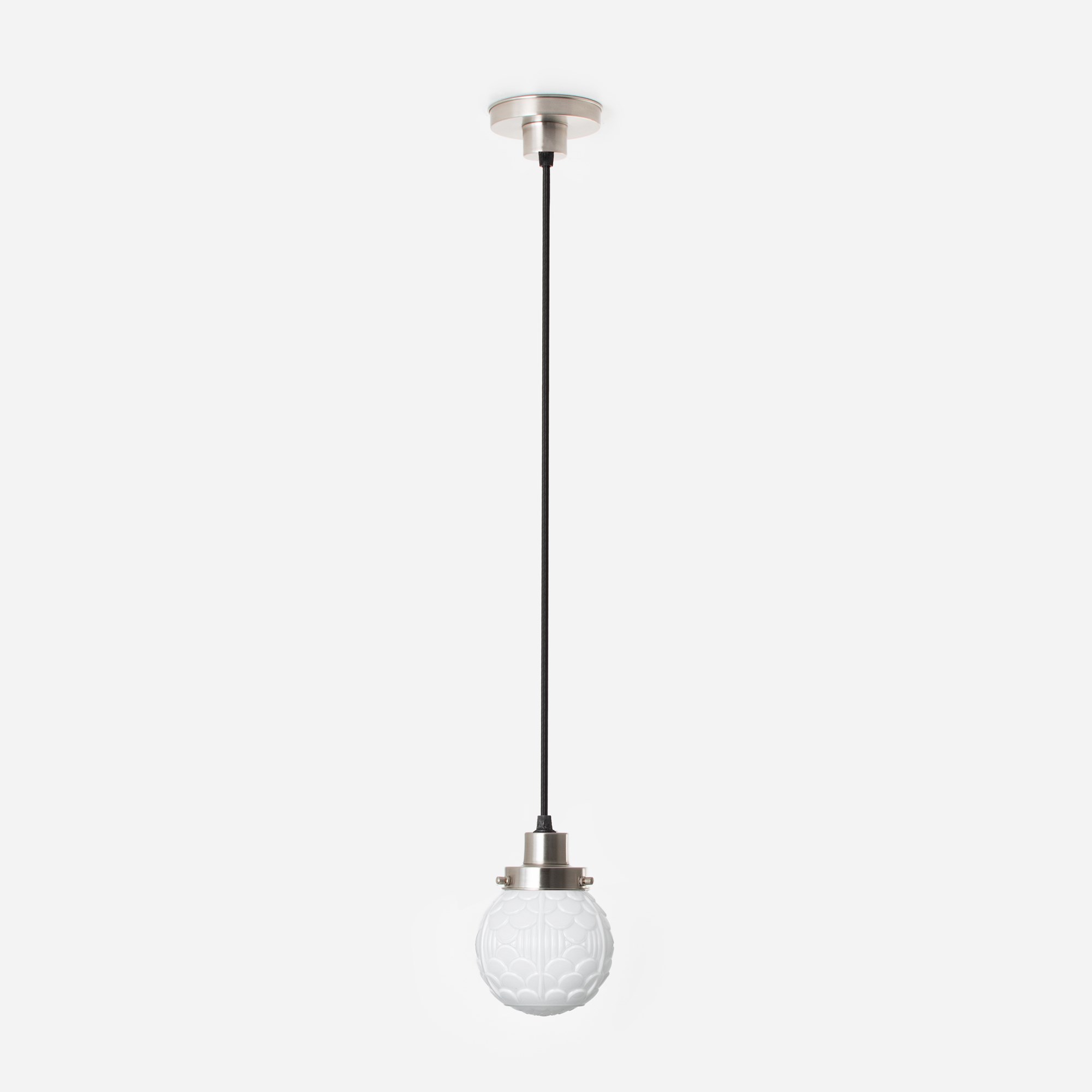 Suspension sur cordon Arcade 20's Nickel mat
