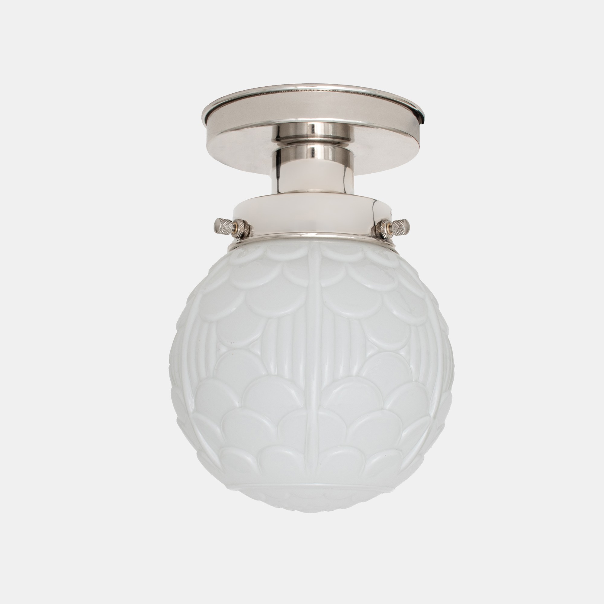 Plafonnier Arcade 20's Nickel