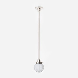 Hanglamp Guimard Flower 20's Nikkel