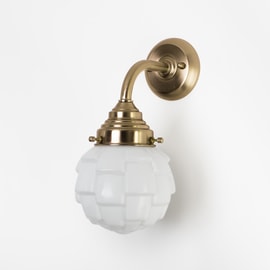 Wall lamp Bretagne Curve Bronze