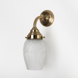 Wall lamp Flower Yard Curve Bronze