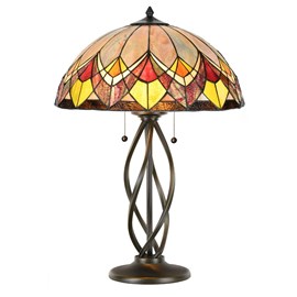 Tiffany Table Lamp Salsa Blossom