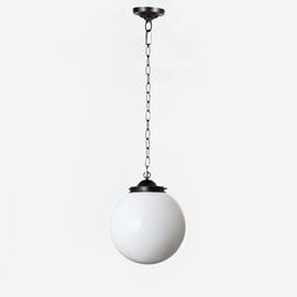 Hängelampe Classic Art Deco Ball 30 an Kette