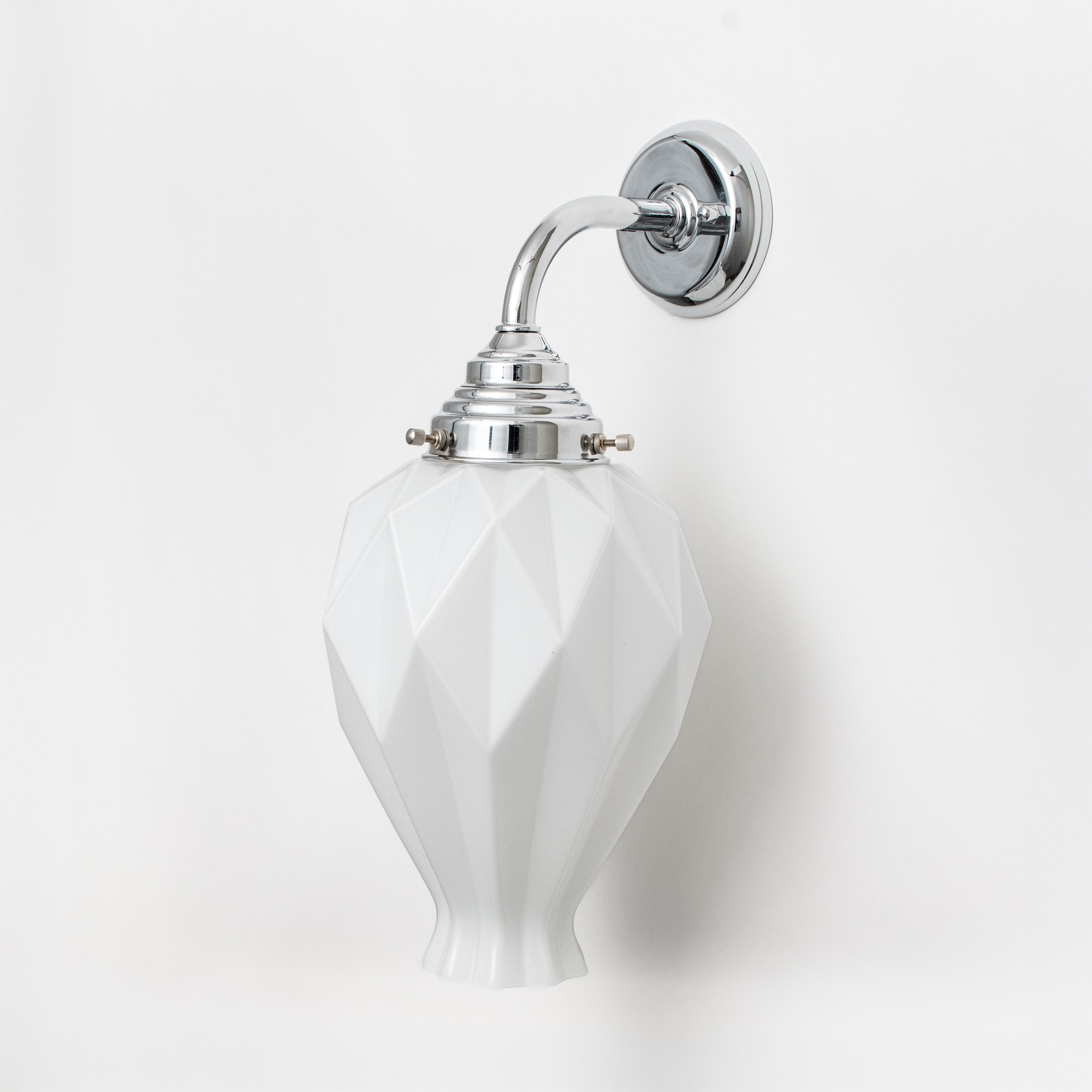 Applique Murale Chicago Curve Chrome