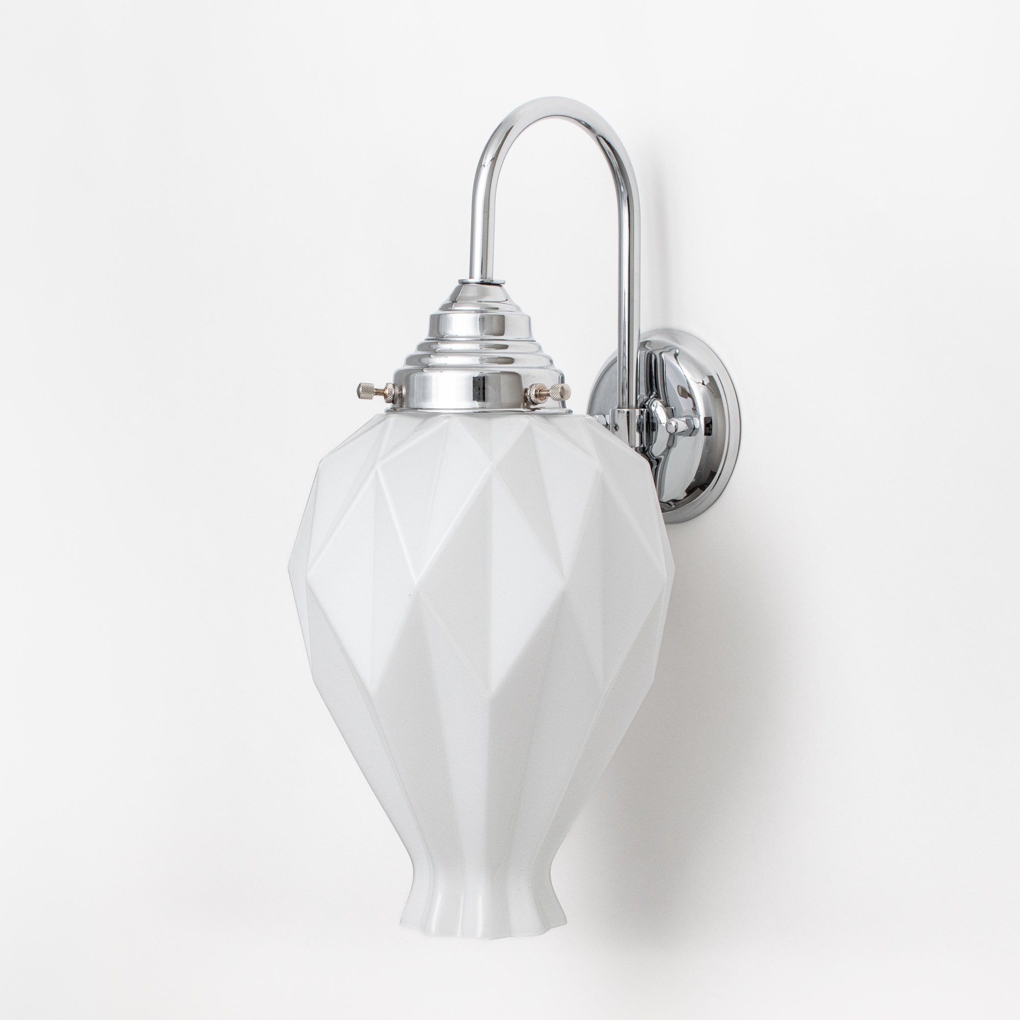 Applique Murale Chicago Meander Chrome