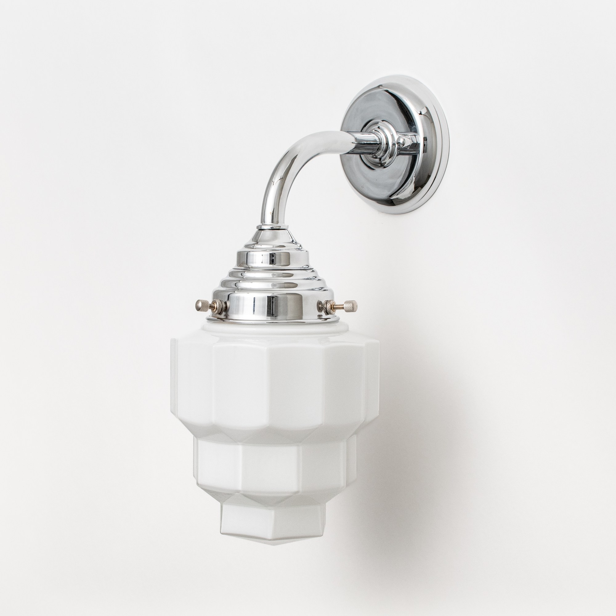 Applique Murale Empire Curve Chrome