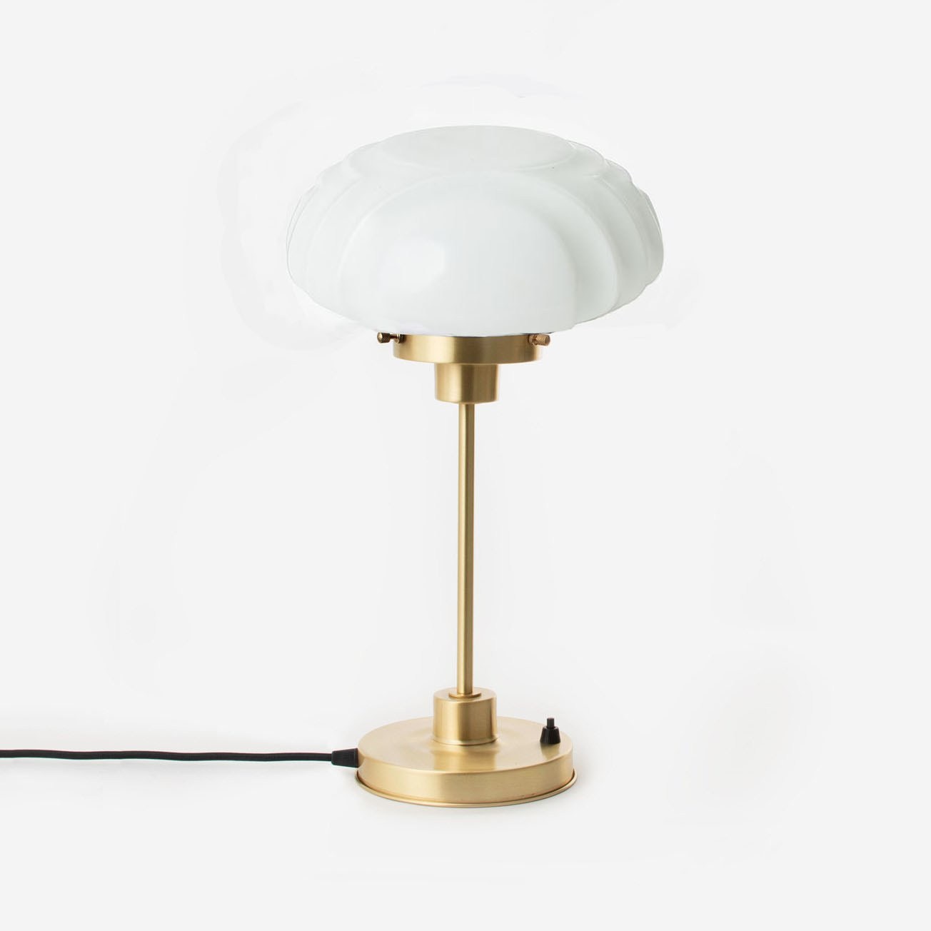 Lampe de Table mince Nouveau Swing Coupe 20's Laiton