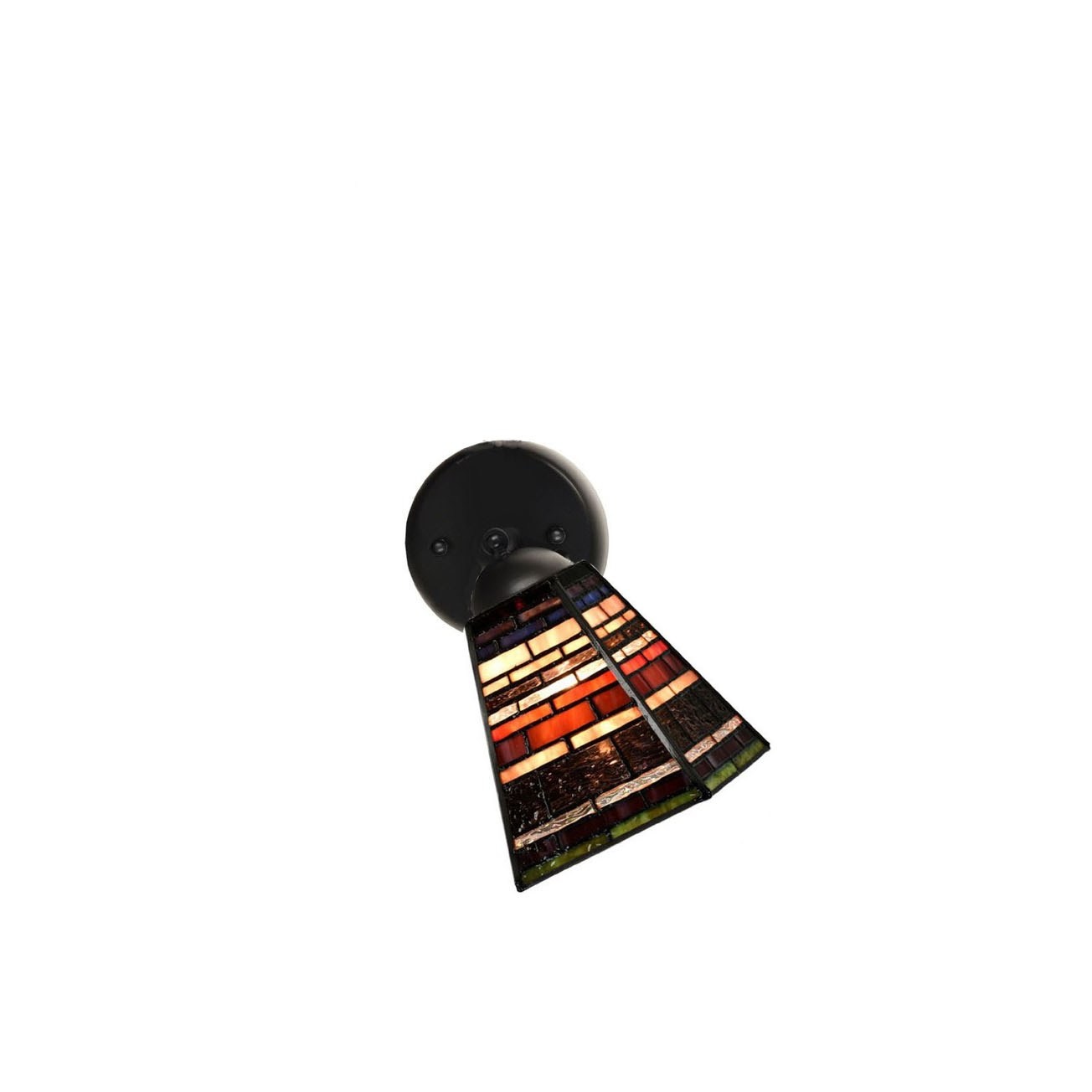 Enkele spot Zwart met Industrial Small