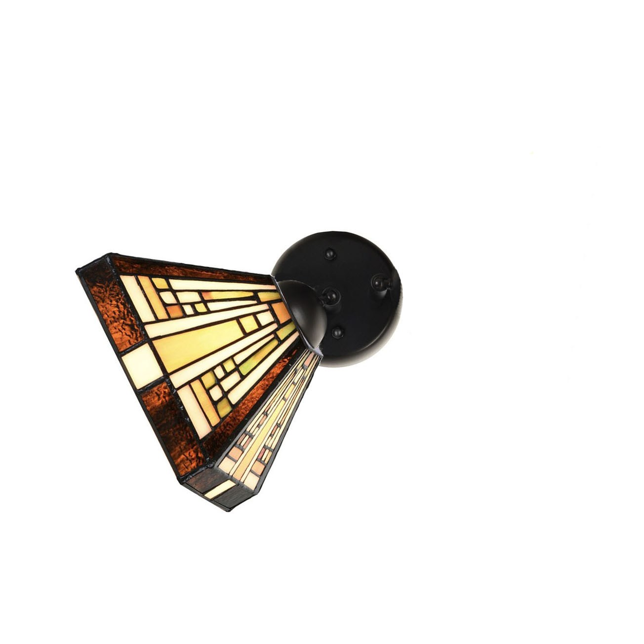 Single Spot Black with Rising Sun Small