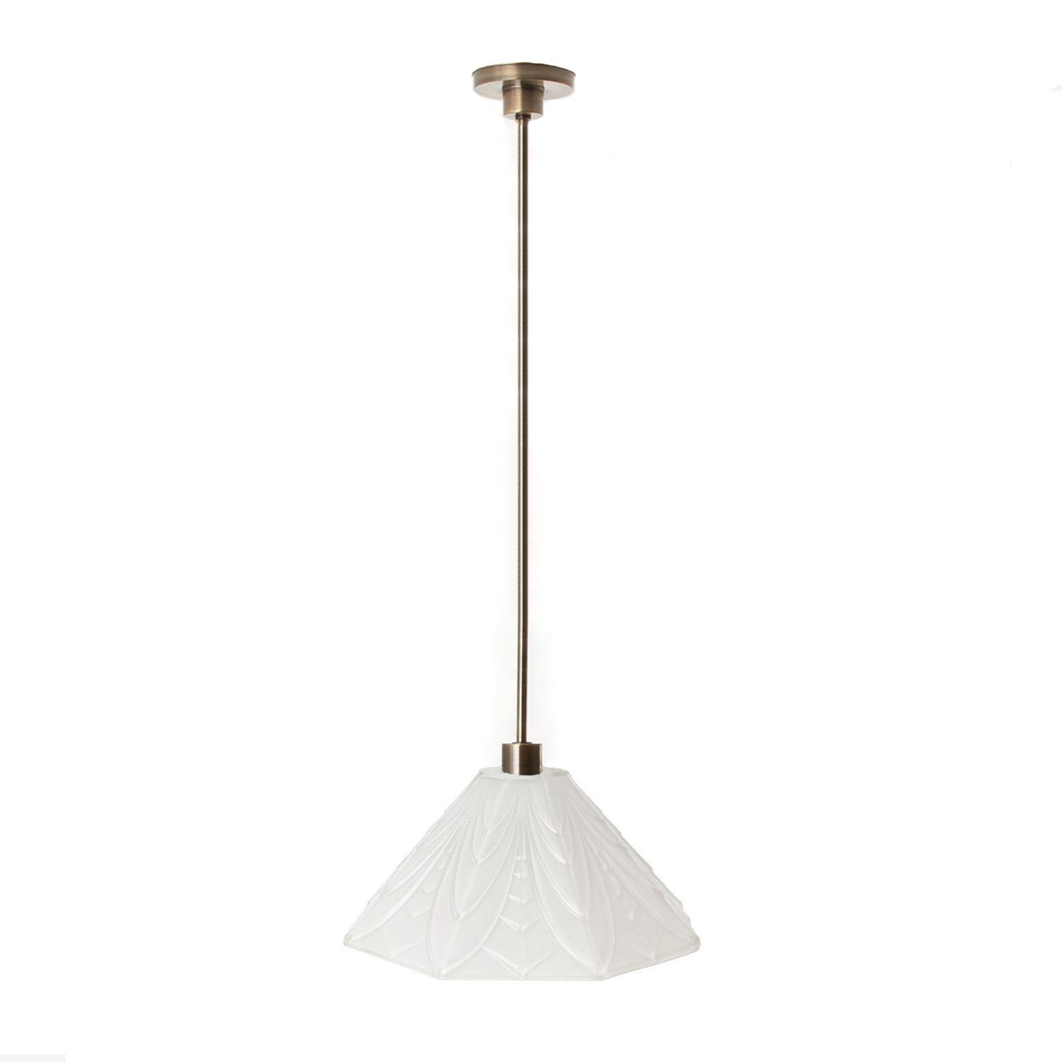Hanglamp Nouveau Twinkling 20's Brons