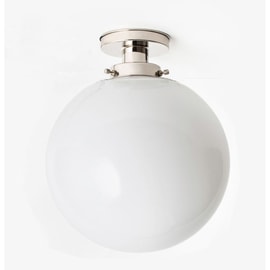 Deckenleuchte Sphere Ø 35 20er Nickel