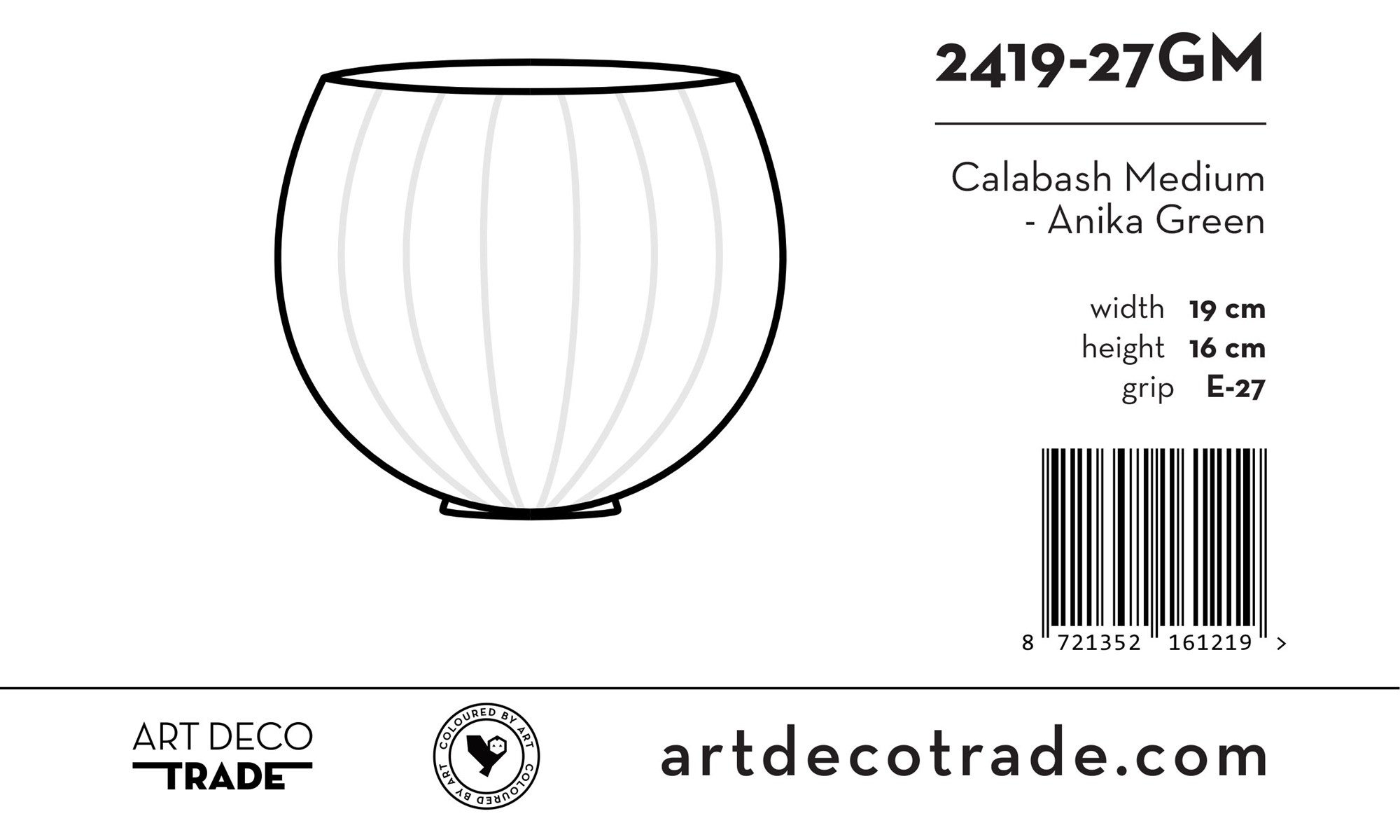 Calabash Medium - Anika Green