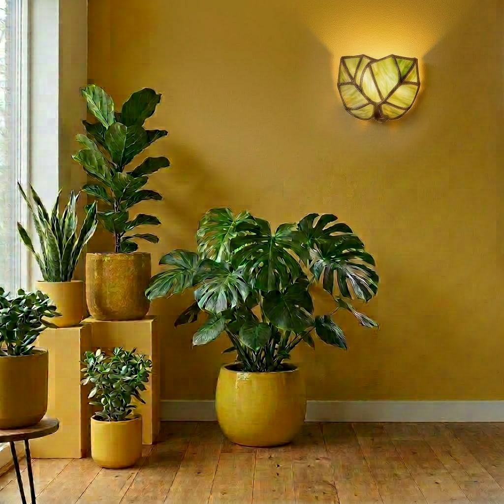 Wall lamp Alocasia Leafs