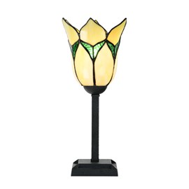 Tiffany Lampe de Table Lovely Flower Yellow