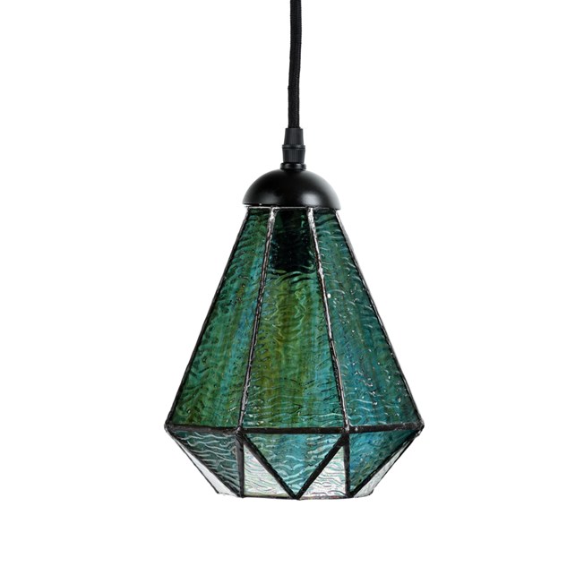 Tiffany Pedant Lamp Arata Green - Off