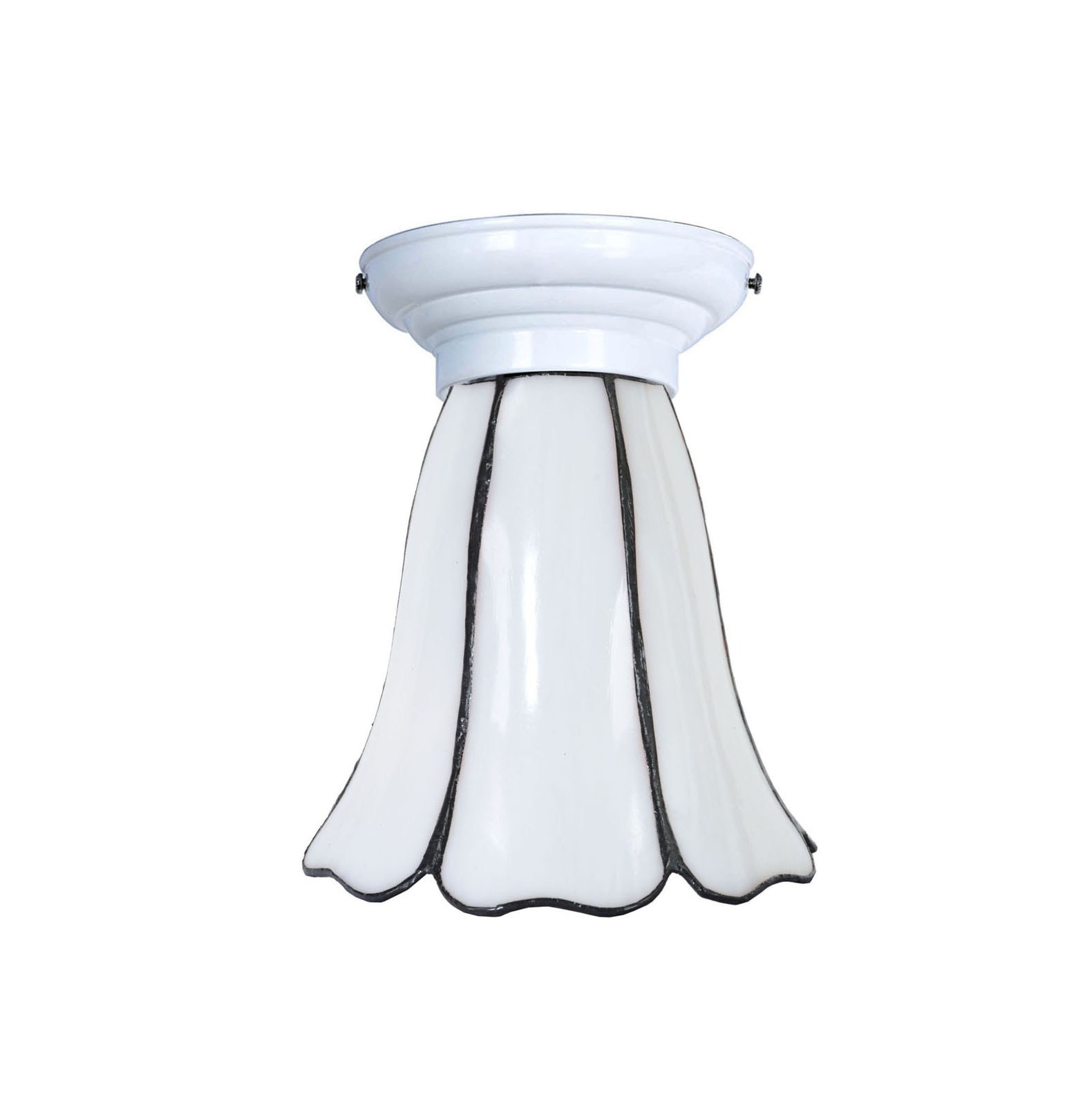 Tiffany Plafonnière wit met Liseron 