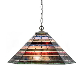 Tiffany Lampe Suspendue Industrial large