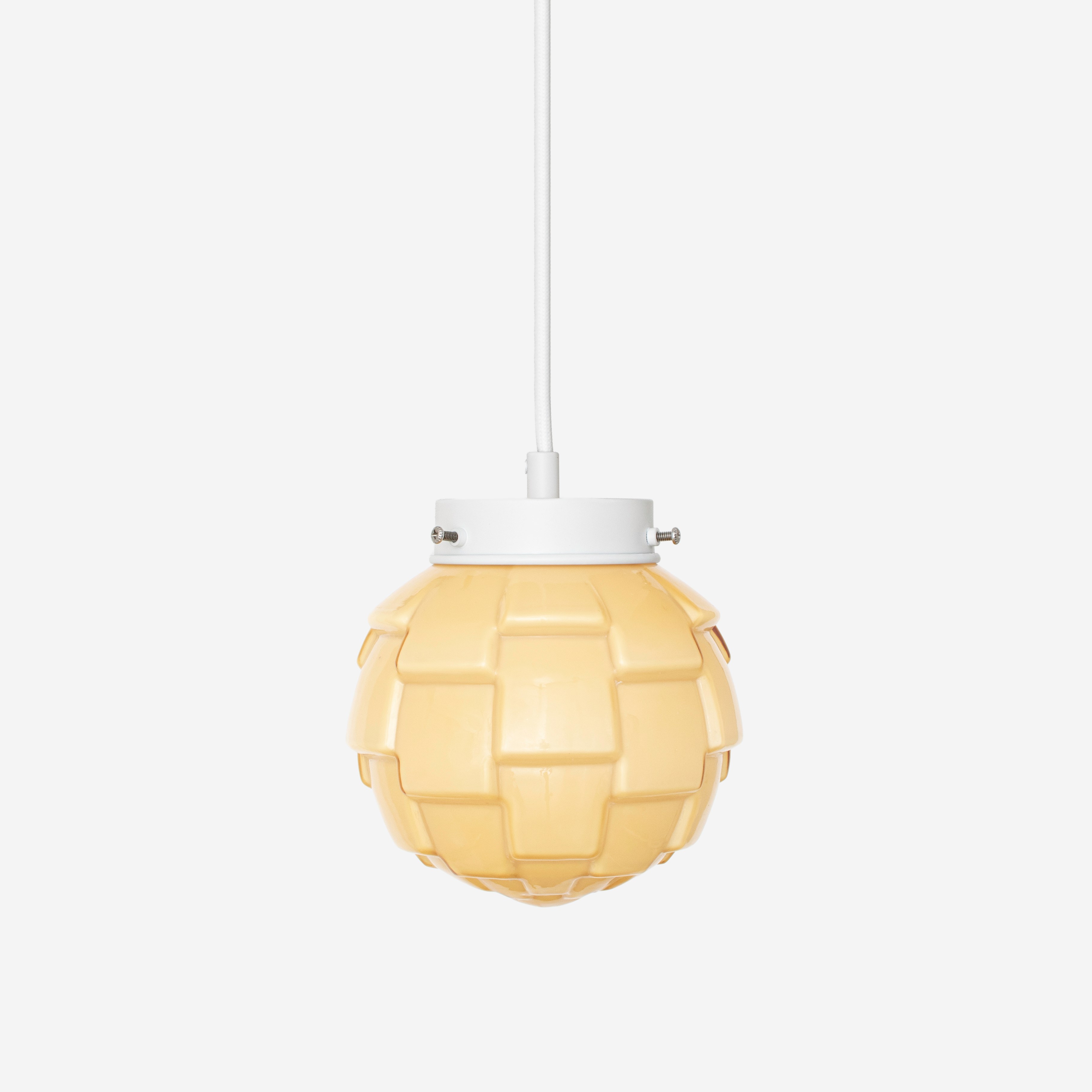 Bretagne Sunny Retro Pendelleuchte mit Kabel