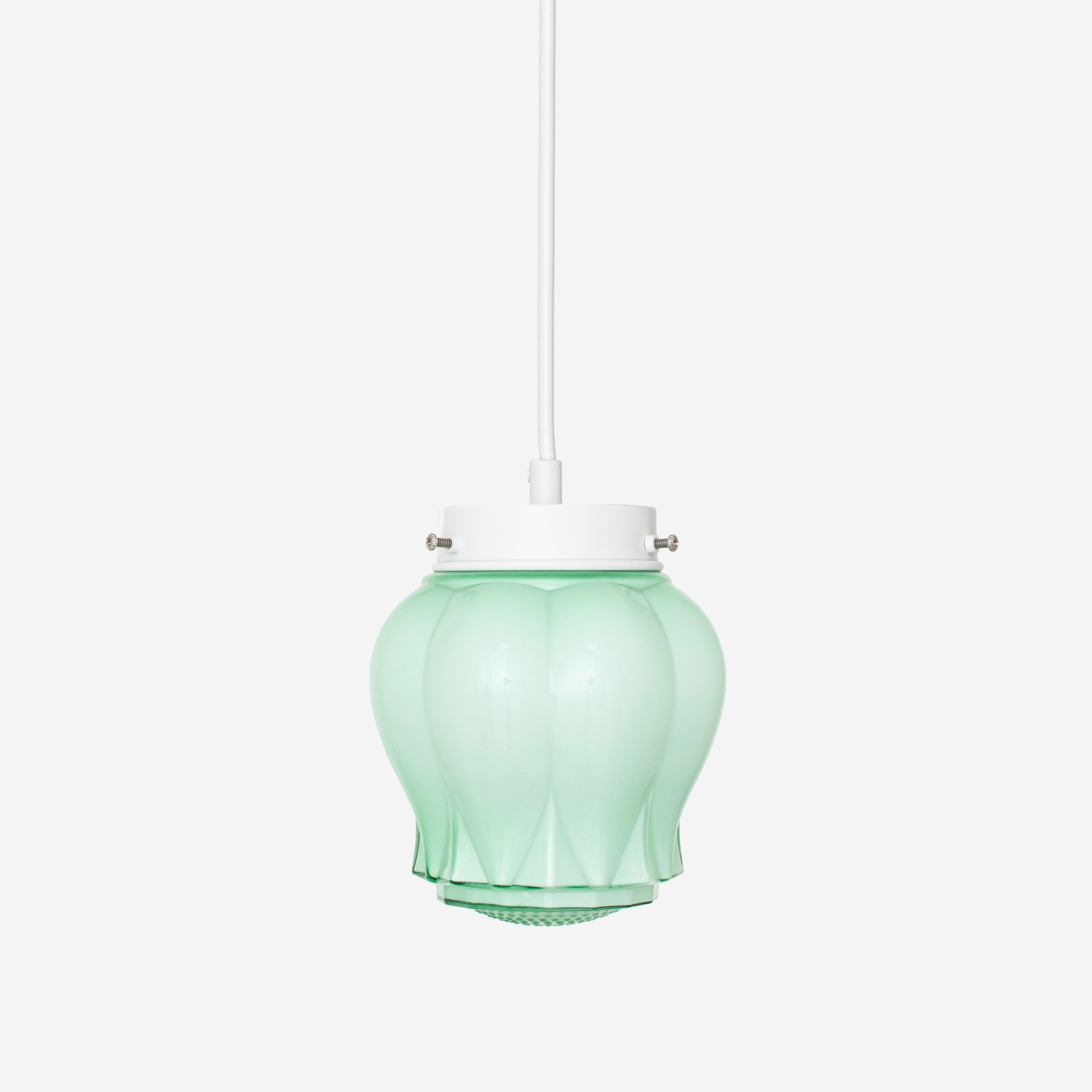 Eden Mint Retro Pendelleuchte mit Kabel