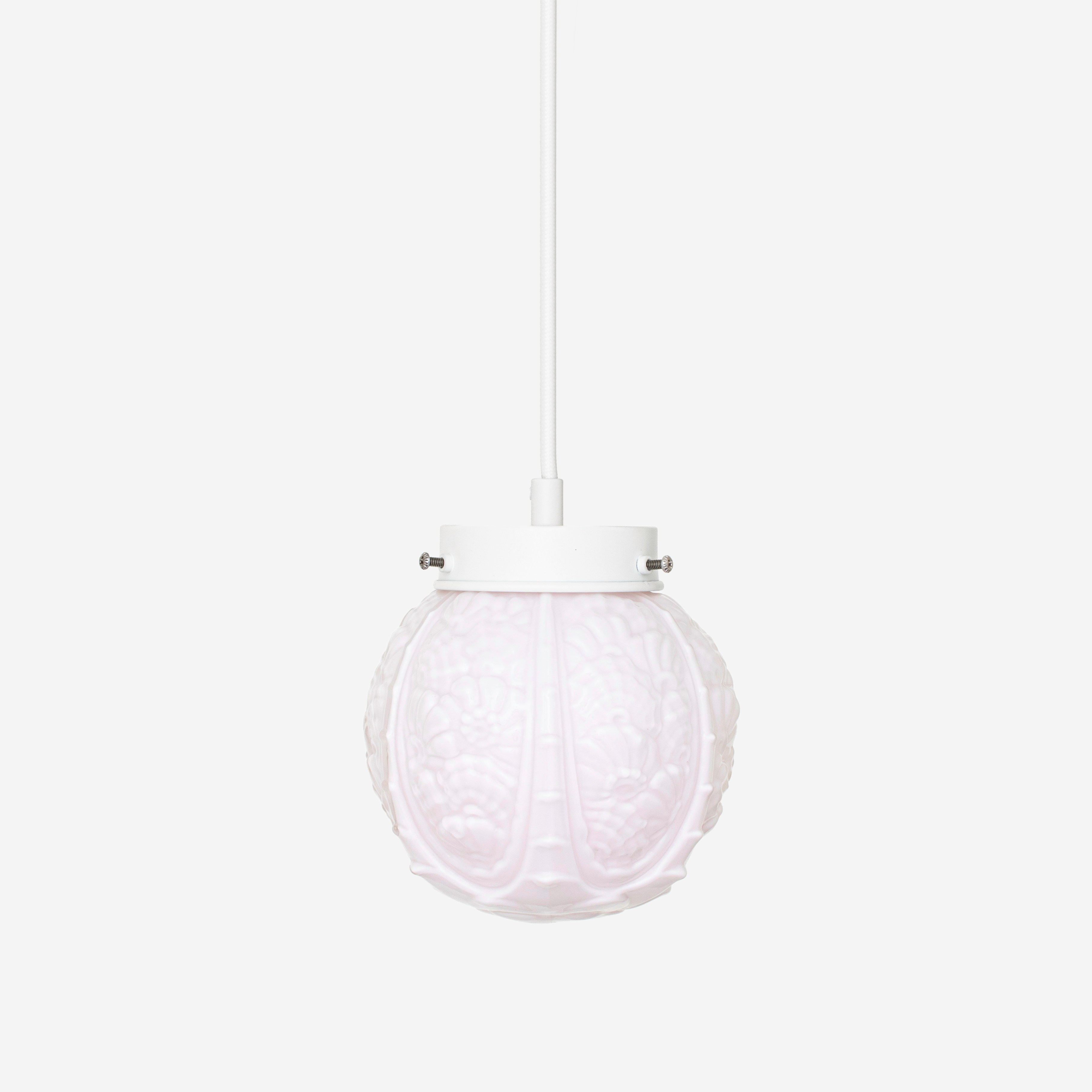 Guimard Flower Blush Retro Pendelleuchte mit Kabel