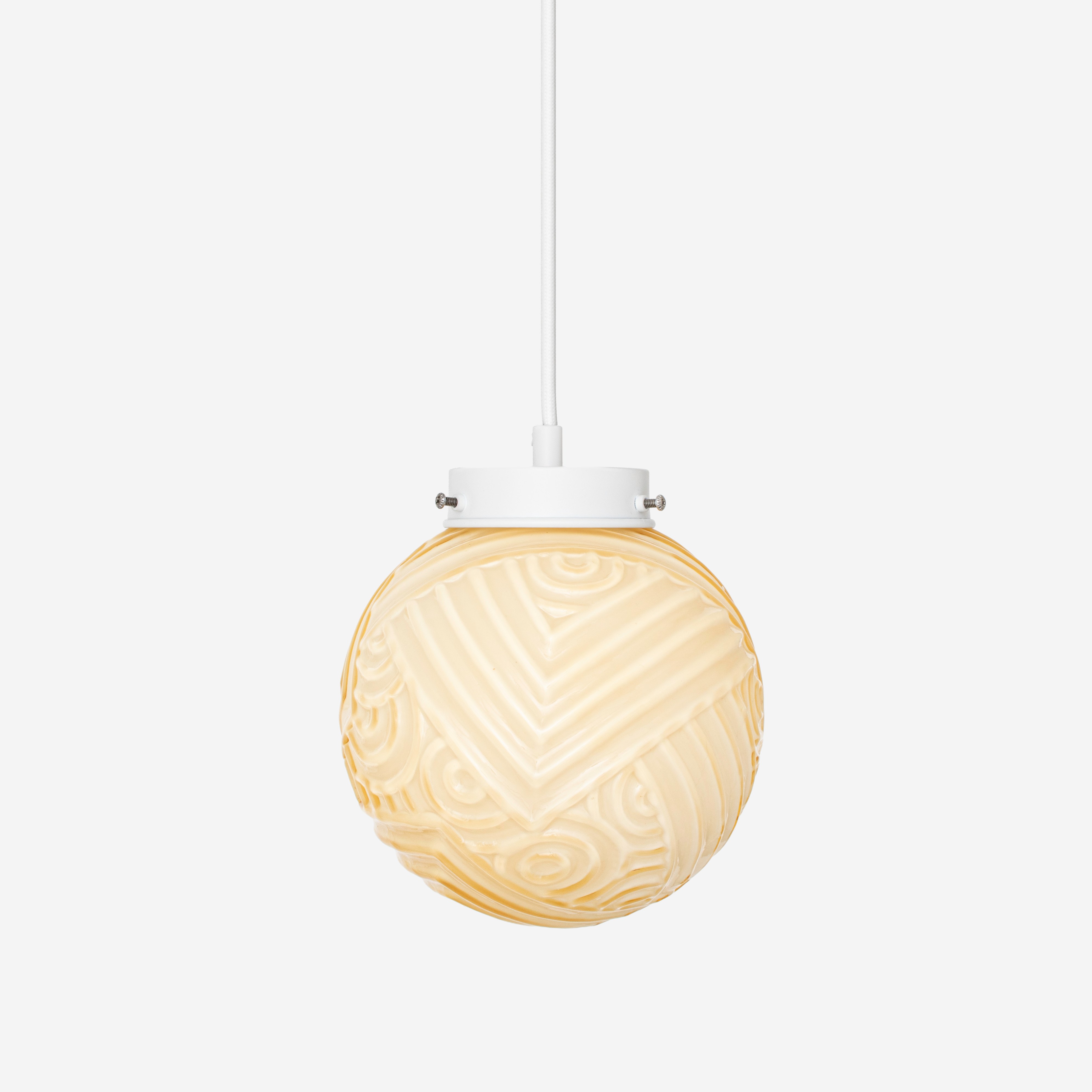 Nouveau Romance Sunny Retro Pendelleuchte mit Kabel