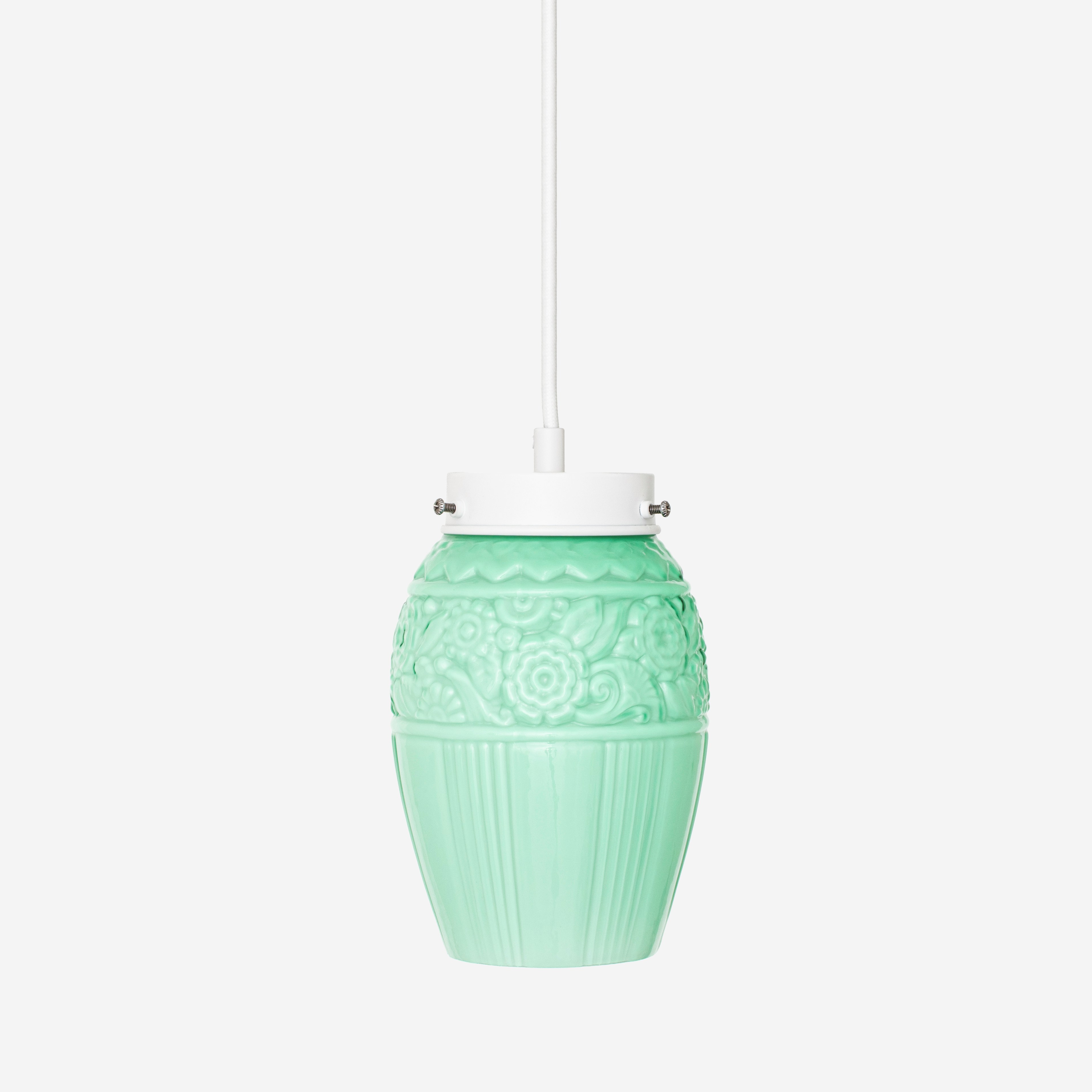 Flower Yard Mint Retro Pendelleuchte mit Kabel