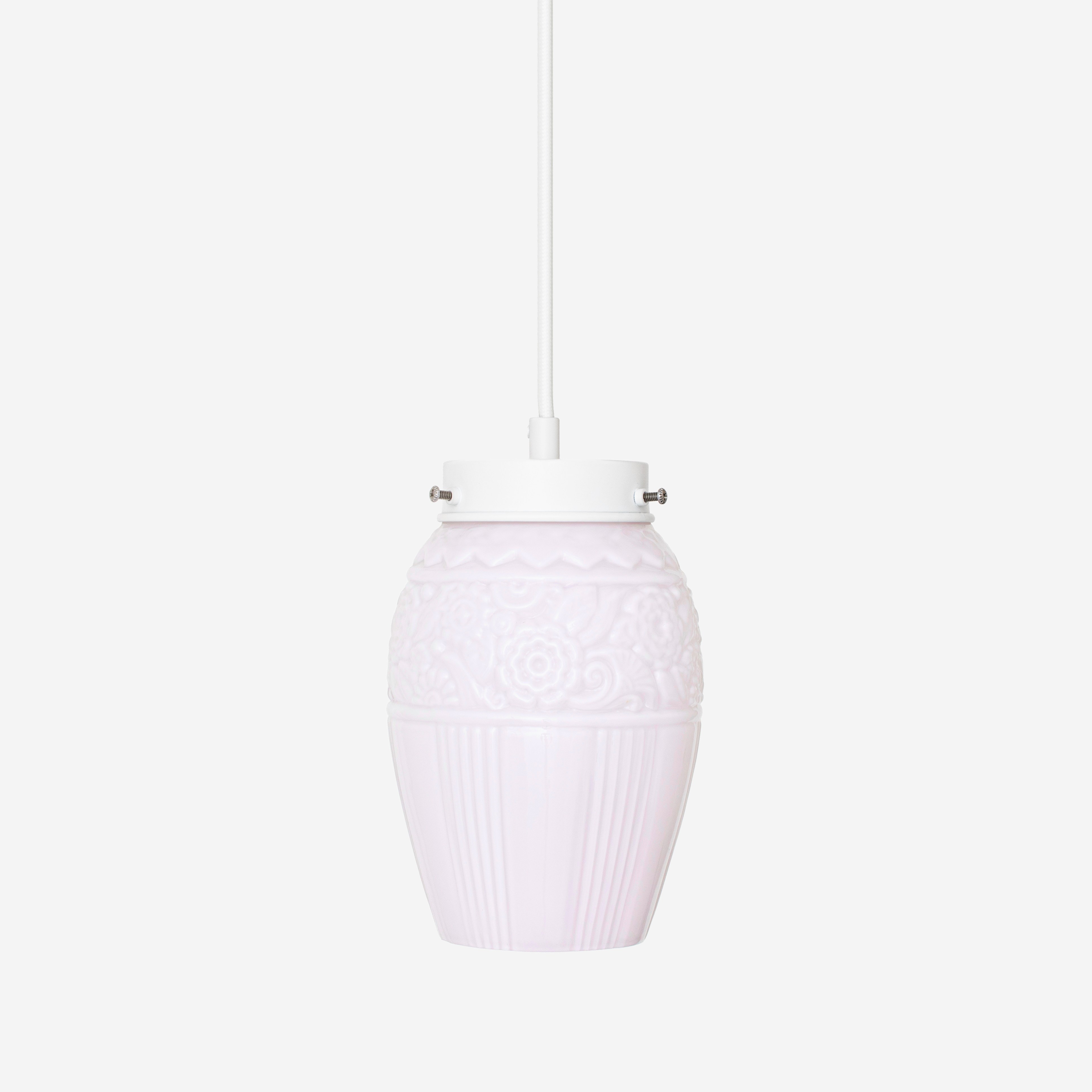 Flower Yard Blush Retro Pendelleuchte mit Kabel