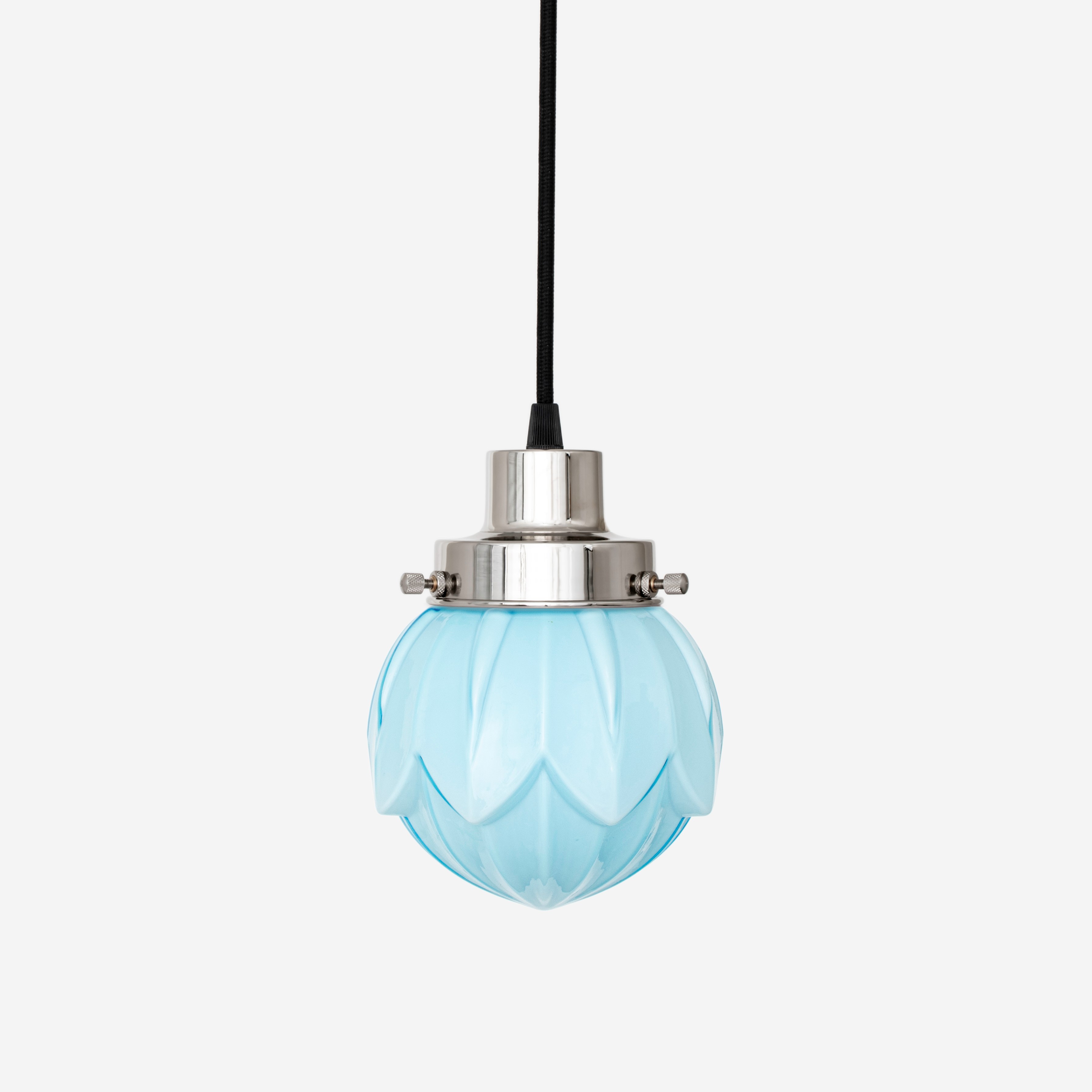 Hängelampe am Kabel Lotus Misty 20's Nickel