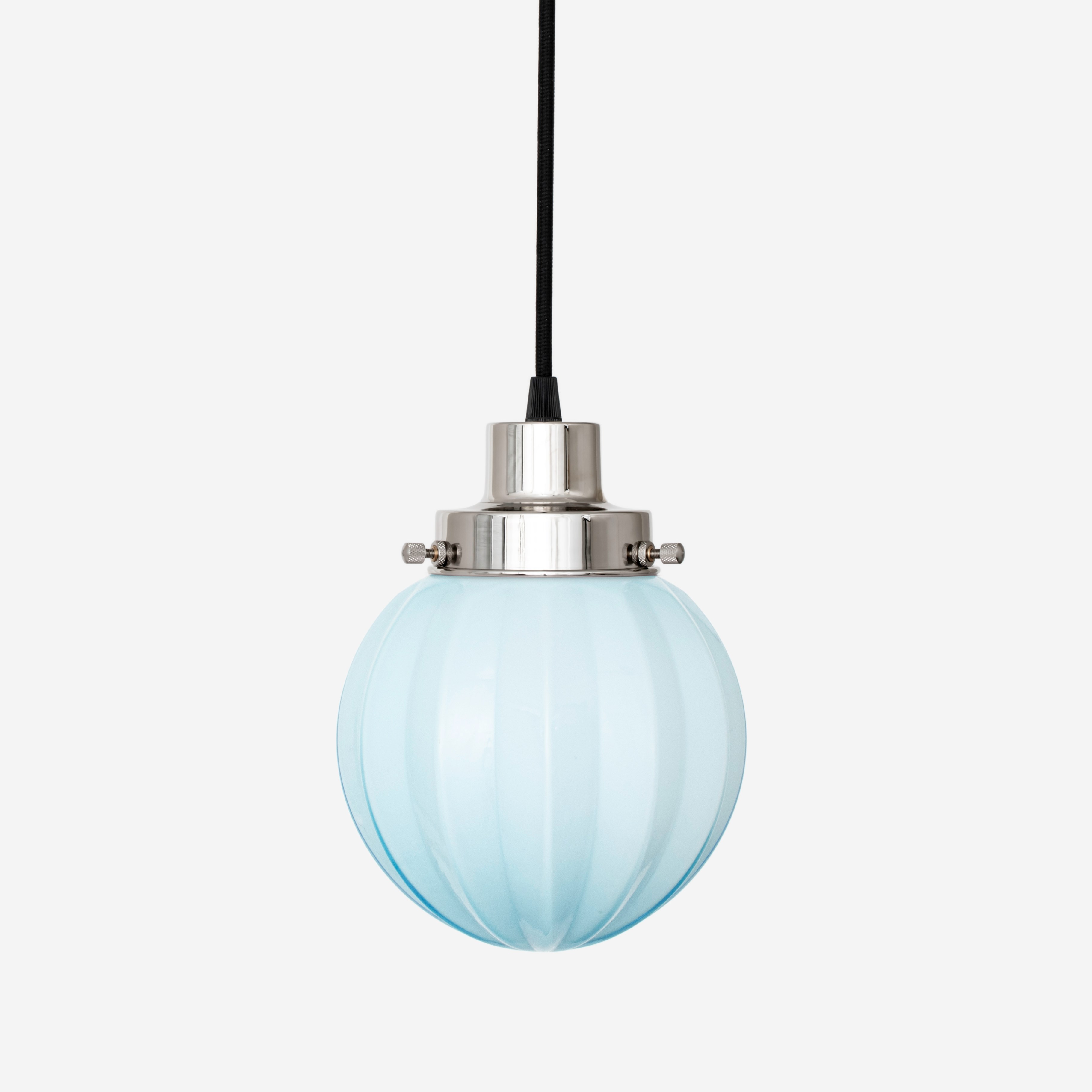 Hängelampe am Kabel Carambola Misty 20's Nickel