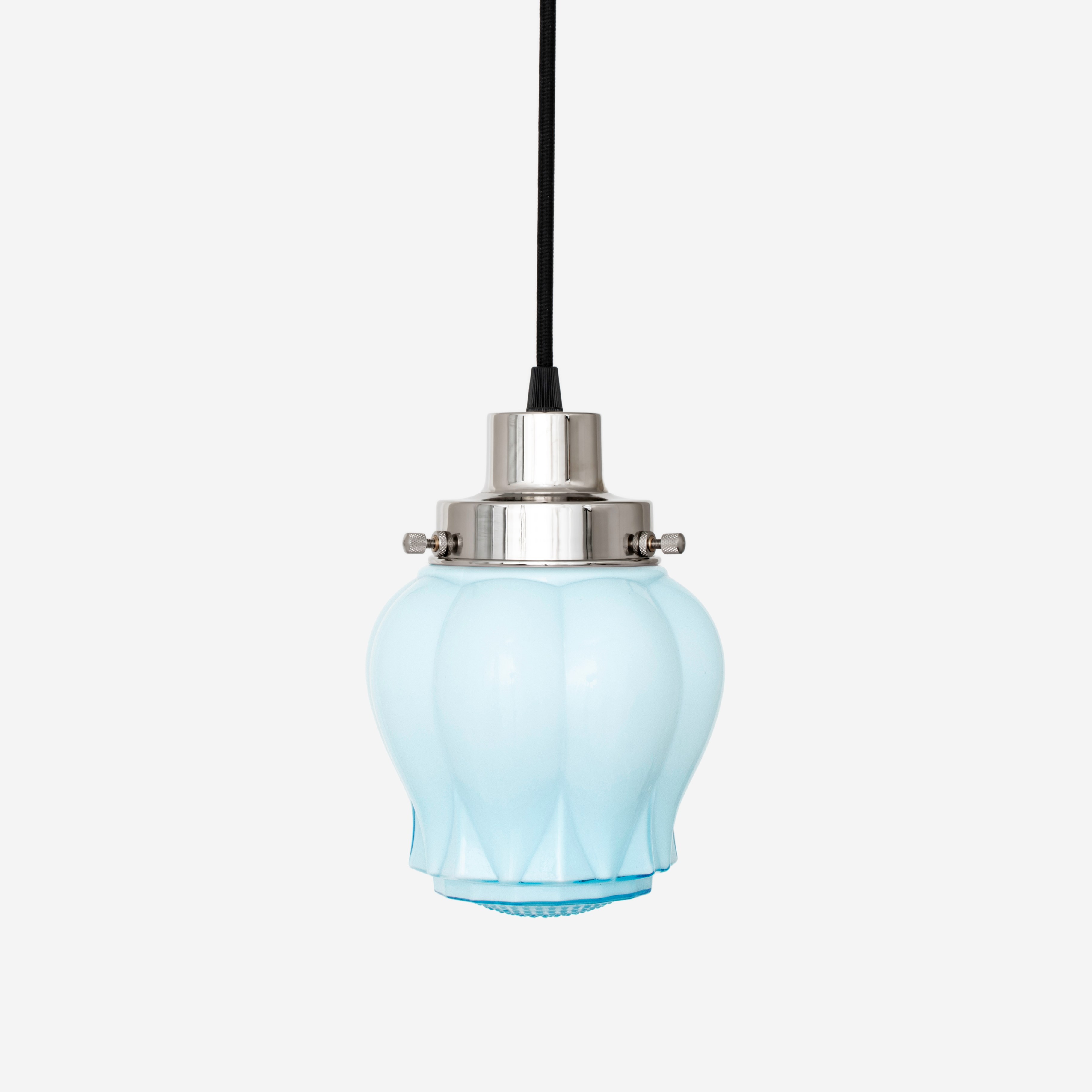 Hängelampe am Kabel Eden Misty 20's Nickel
