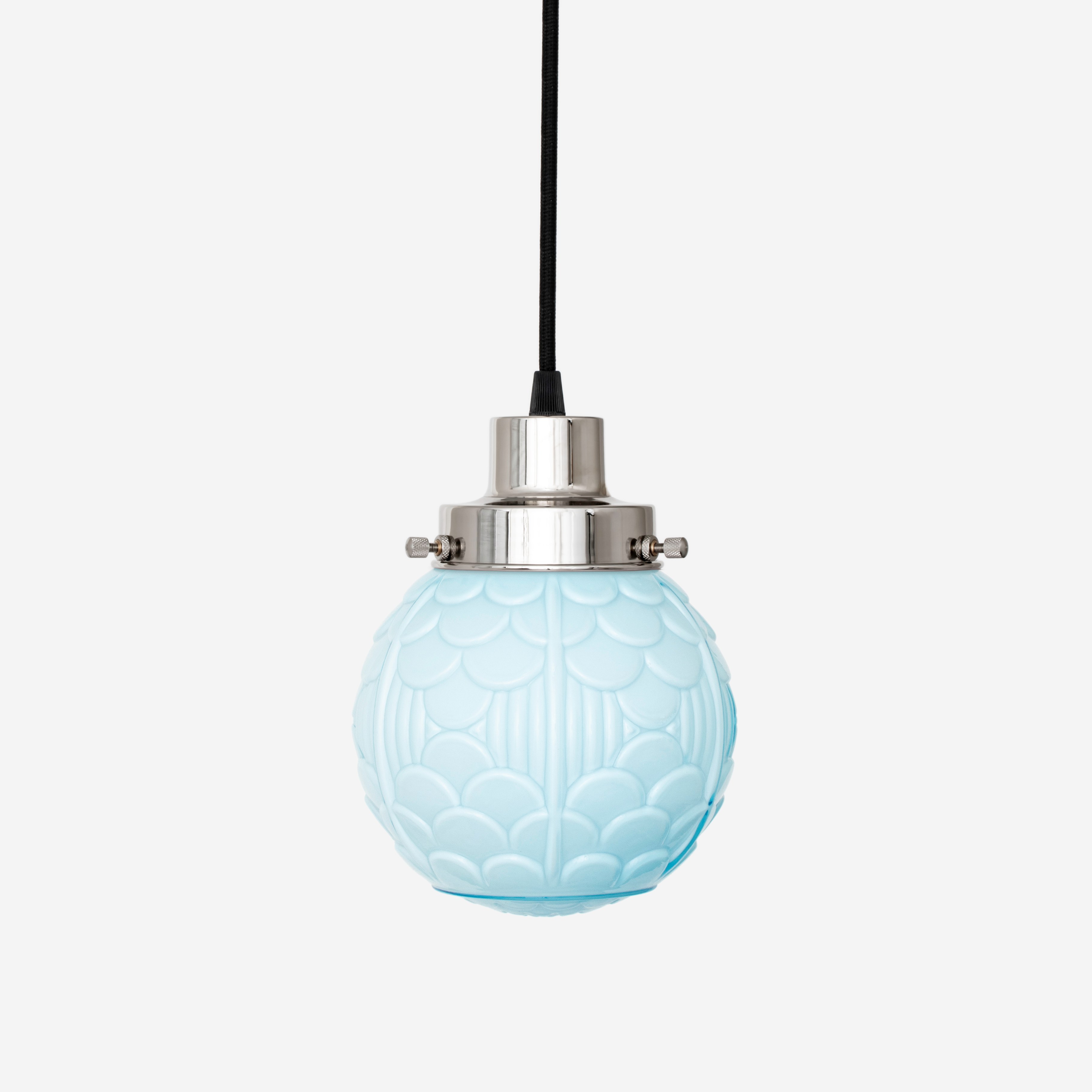 Hängelampe am Kabel Arcade Misty 20's Nickel