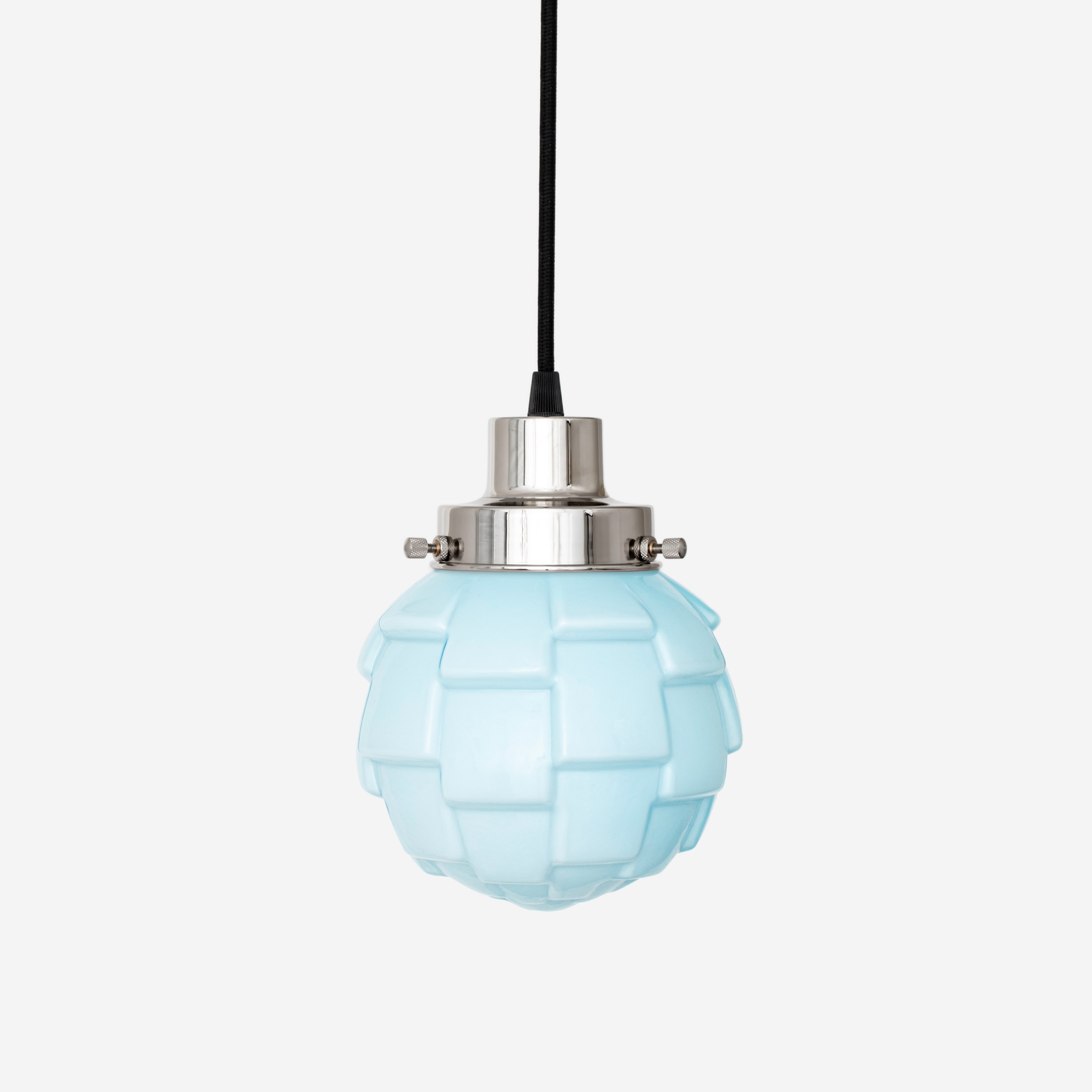 Hängelampe am Kabel Bretagne Misty 20's Nickel
