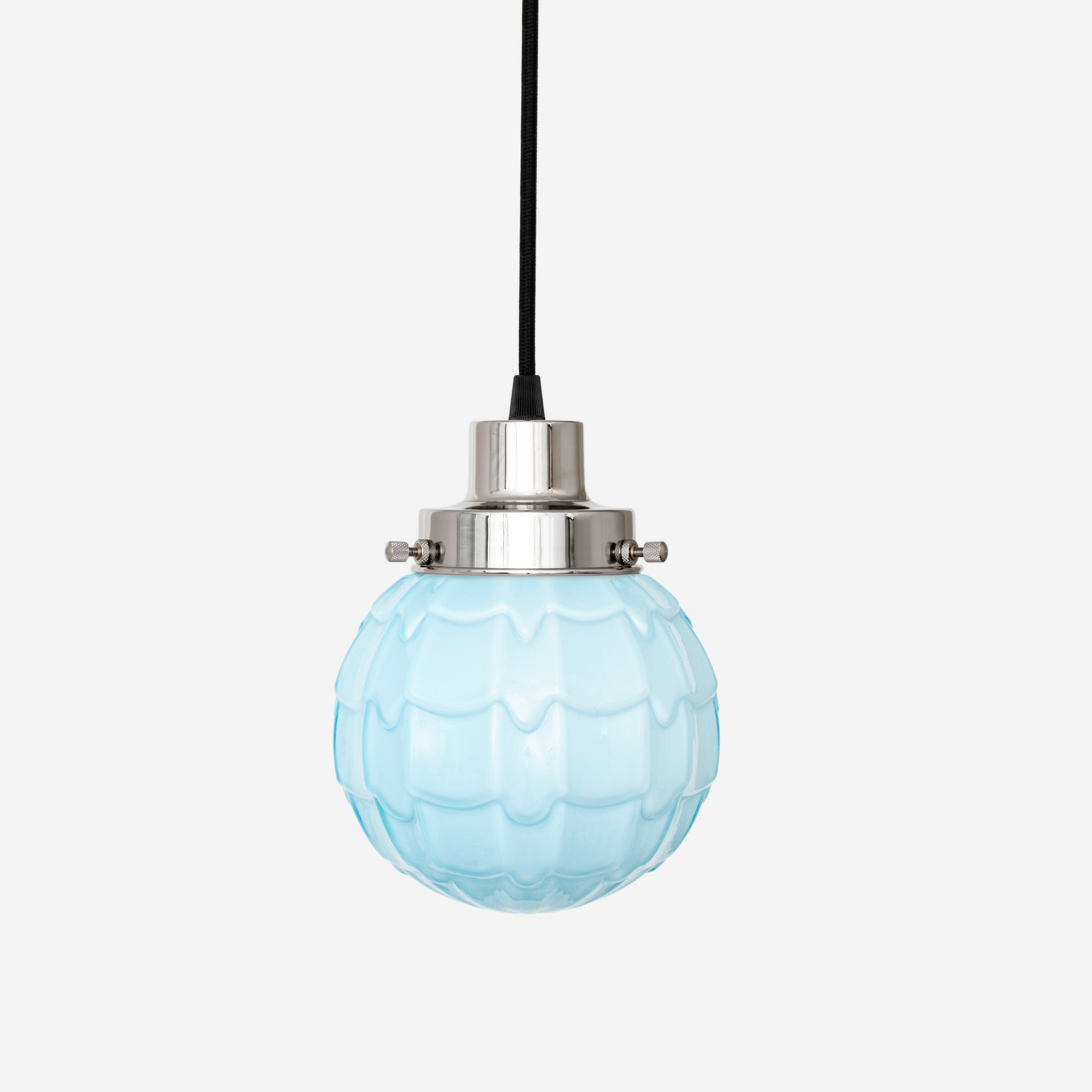 Hängelampe am Kabel Artichoke Misty 20's Nickel