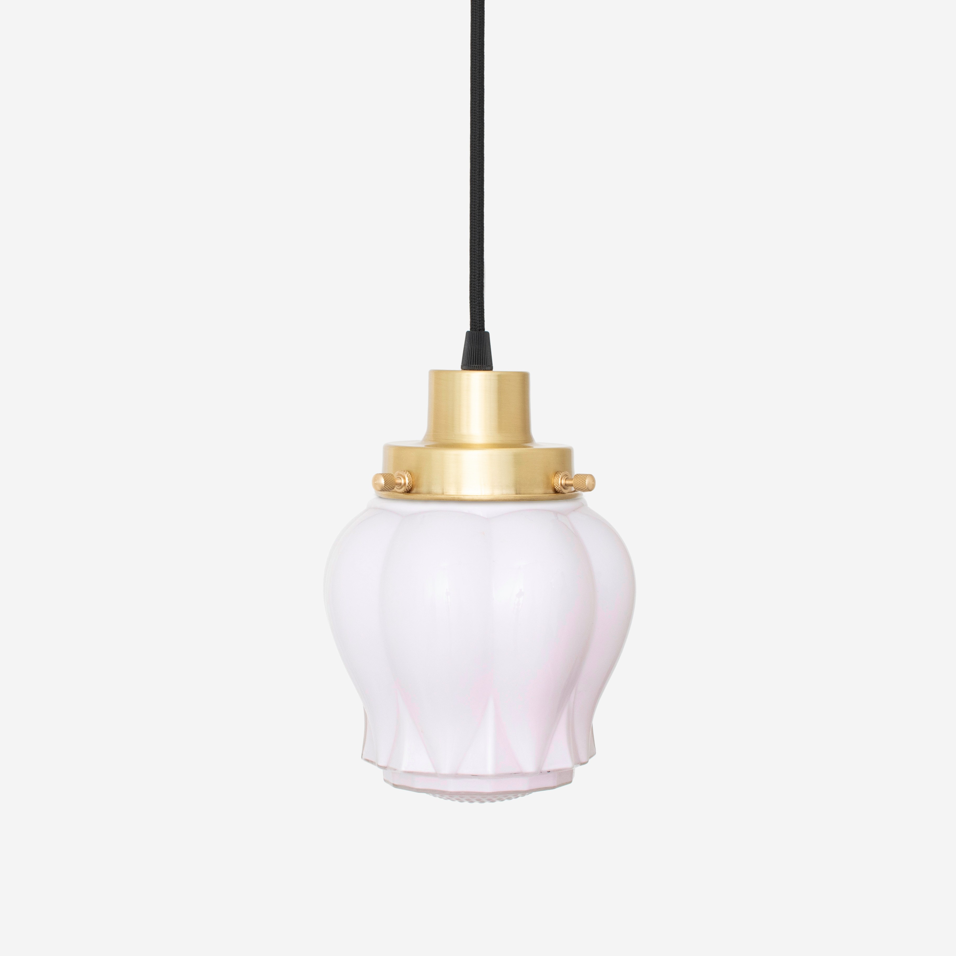 Hängelampe am Kabel Eden Blush 20's Messing