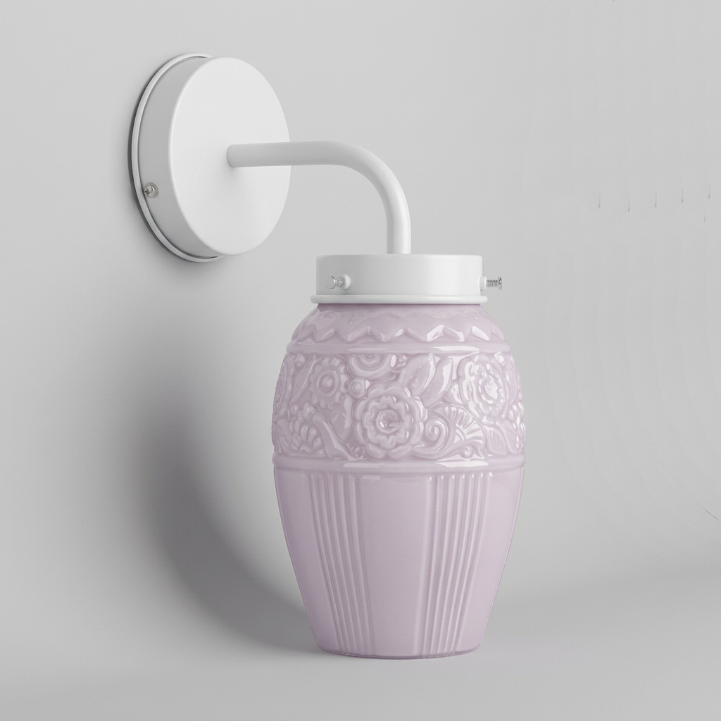 Wandleuchte Flower Yard Blush Retro