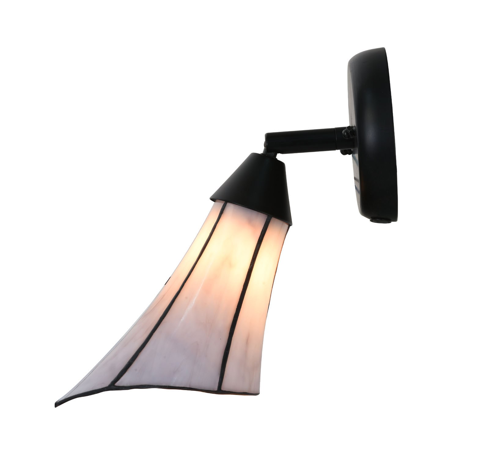 Tiffany Wall Lamp small Calla purple/blue