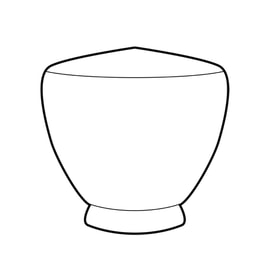 Abat-jour en verre Schoolbol Small Grip 8