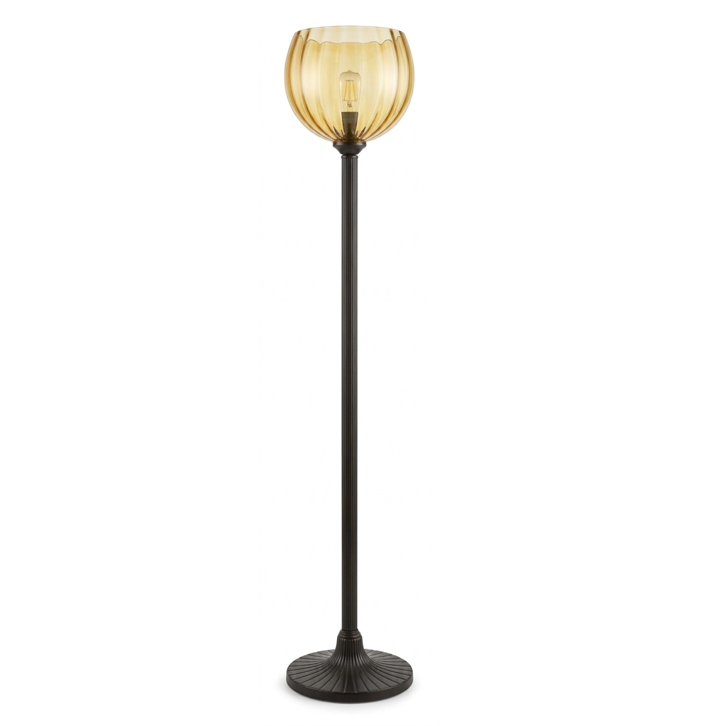 Lampadaire Calabash Large Amber 20's Moonlight